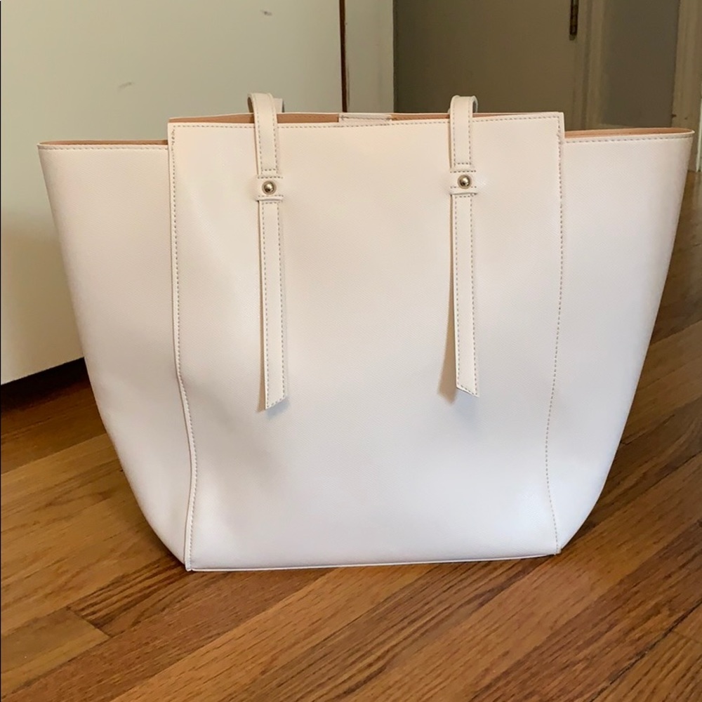 Super cute never used white tote!